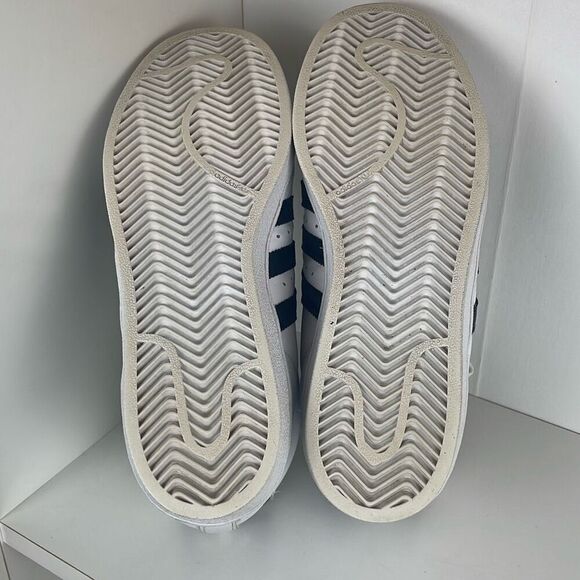 Adidas Pro Model Kids' Unisex Leather High Top Sneakers 6 - Picture 5 of 10